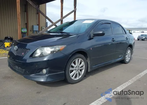 2009 Toyota Corolla S from USA, damaged, VIN 1NXBU40E49Z083630